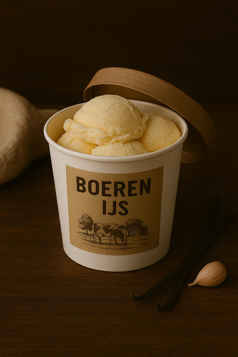 Boerenroomijs – de smaak van het platteland